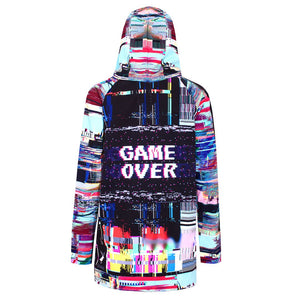 Game Over men's snowboard hoodie - water repellent GAGABOO