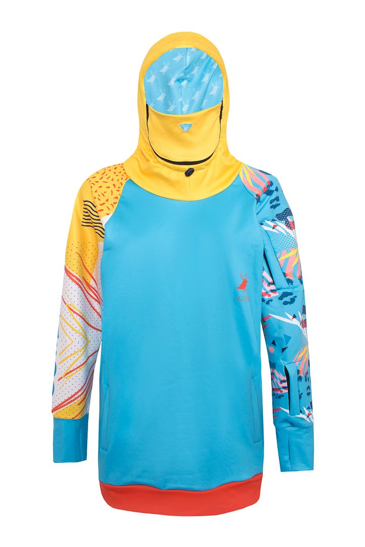 Hola women's snowboard hoodie - water repellent GAGABOO