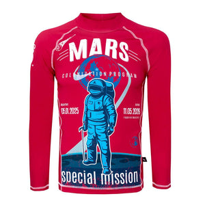 Mars men's long sleeve rash guard UV