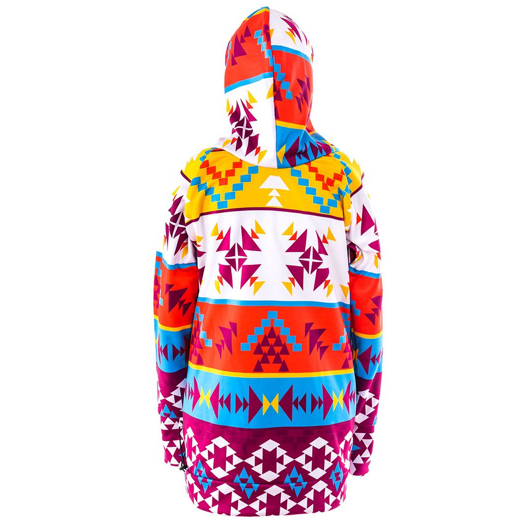 Navajo women's snowboard hoodie - water repellent GAGABOO