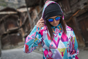 Reykjavik women's snowboard hoodie - water repellent GAGABOO