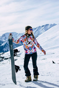 System - women's thermal ski top base layer
