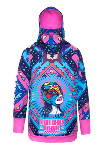 Women's ski jacket Lucha Libre GAGABOO