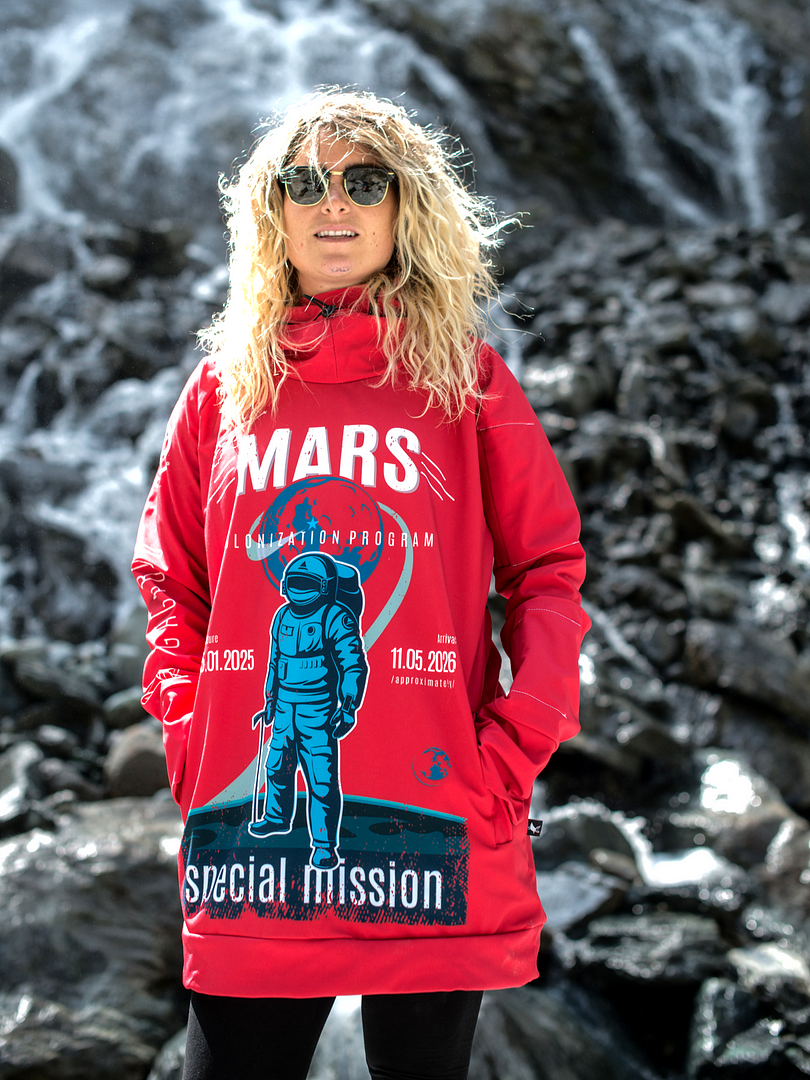 Mars women's snowboard hoodie - water repellent GAGABOO