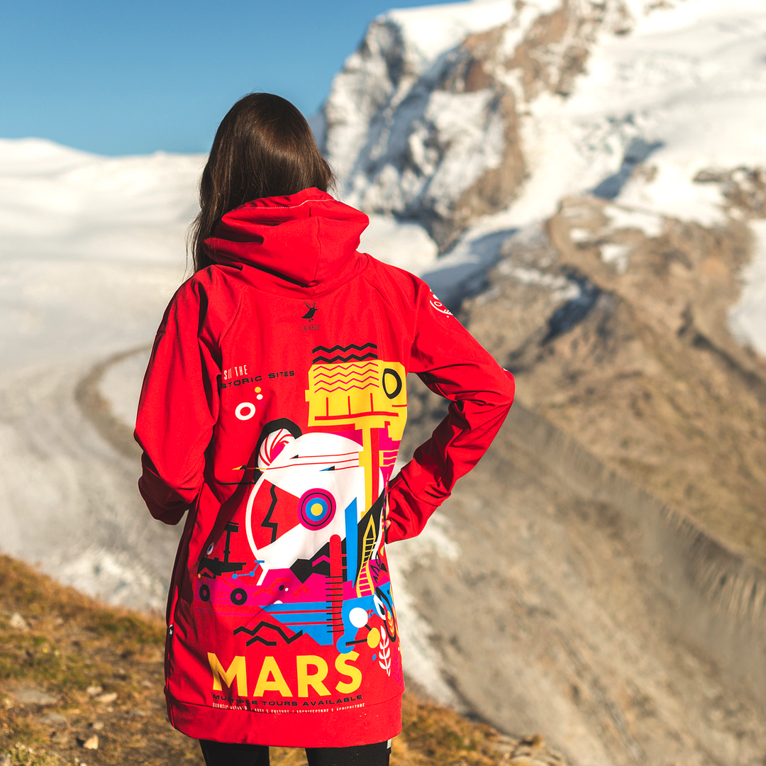 Mars women's snowboard hoodie - water repellent GAGABOO